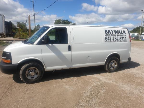 Skywalk DPF Doc Cleaning and Truck Repair