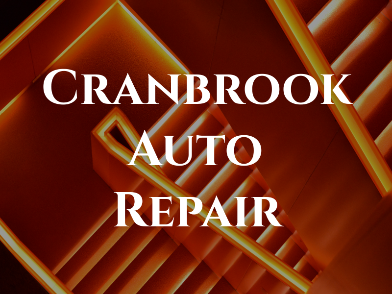 Cranbrook Auto Repair