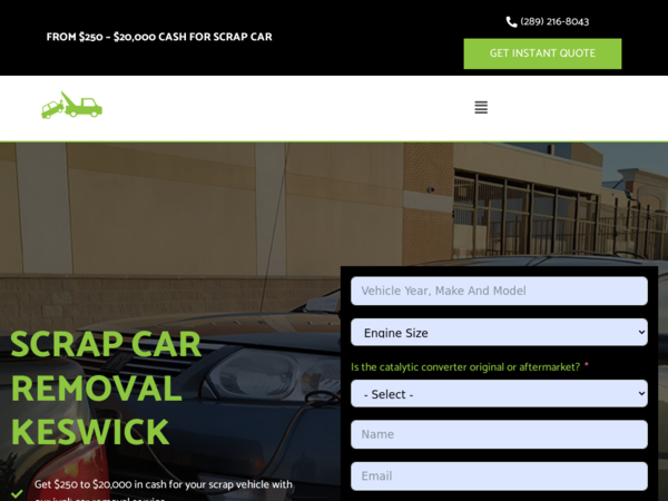 Scrap Car Removal Keswick