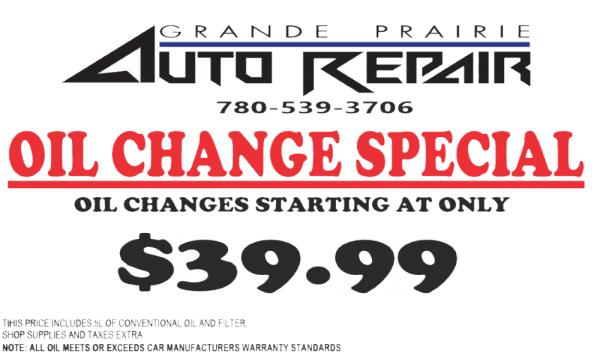 Grande Prairie Auto Repair