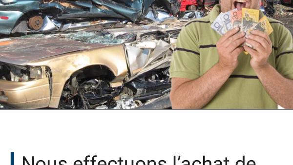 Auto Ferraille Scrap Montreal Remorquage