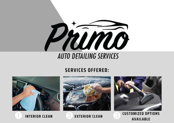 Primo Auto Detailing Services