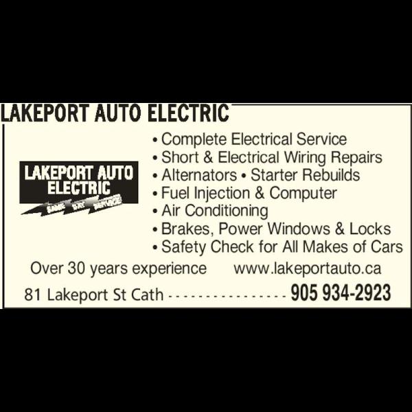 Lakeport Auto Electric