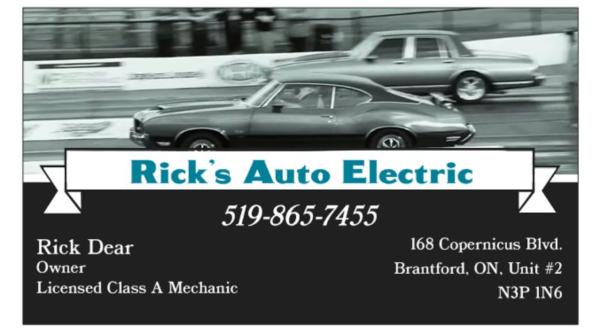 Rick's Auto Electric