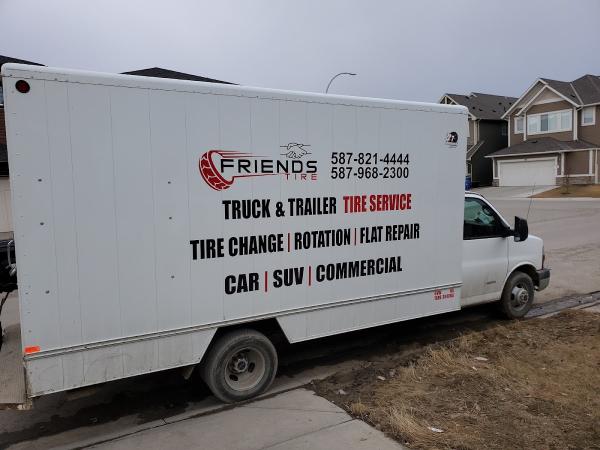 Friends Tire 24/7 Mobile Tire Services Calgary