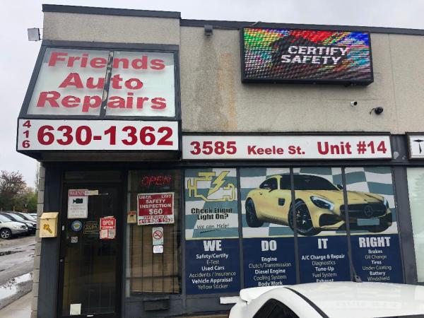 Friends Auto Repairs Inc