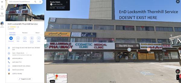 End Locksmith Thornhill Service