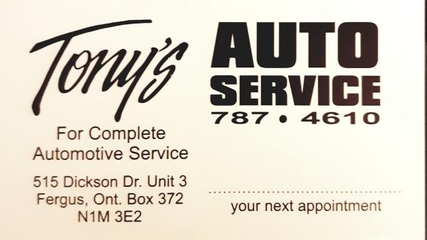 Tony's Auto Service