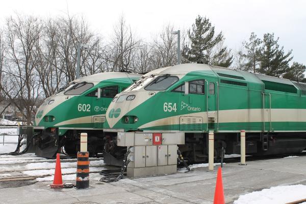 GO Transit Allandale Yard