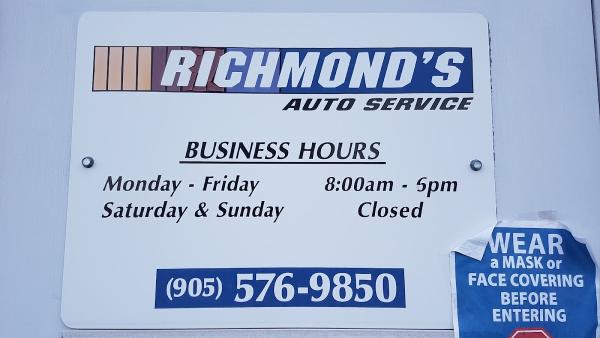 Richmond's Auto Service