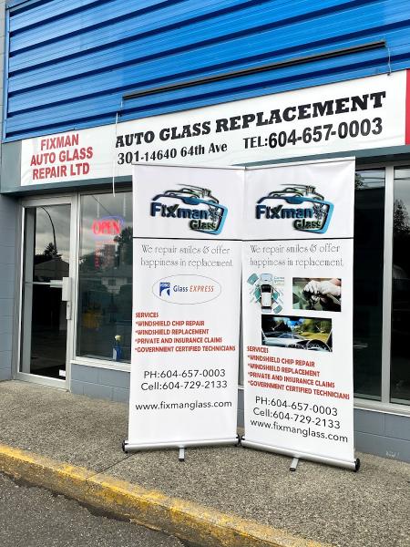 Fixman Autoglass Repair Surrey