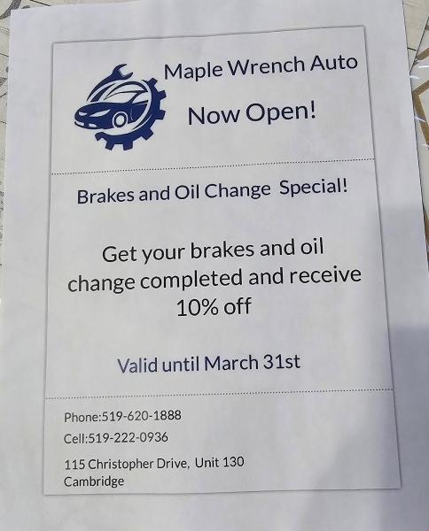 Maple Wrench Auto