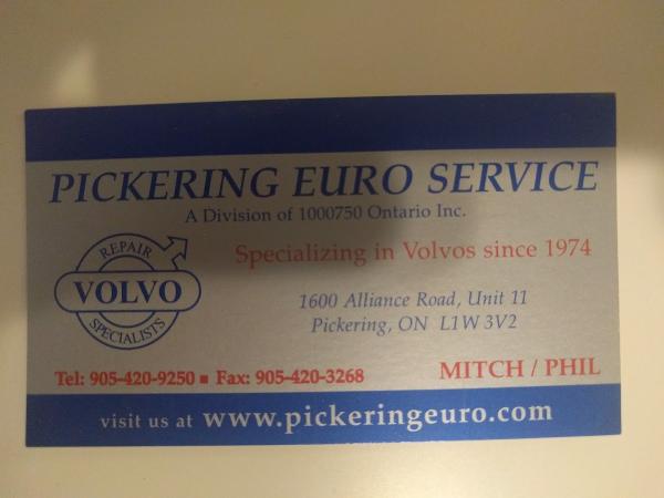 Pickering Euro Service