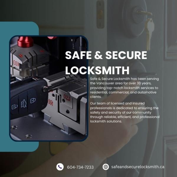 Safe & Secure Locksmith Ltd.