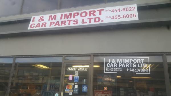 I & M Import Car Parts Ltd