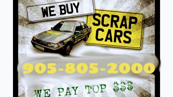 Scrap CAR Mississauga ( We Don't Sell Parts)