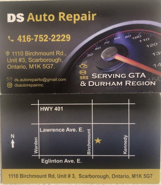 DS Auto Repair- Mechanic