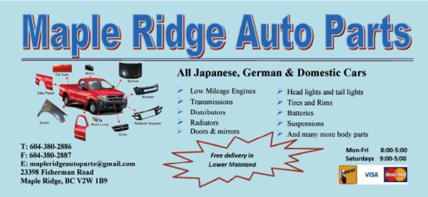Maple Ridge Auto Parts