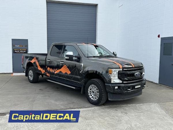 Capital Decal and Sign