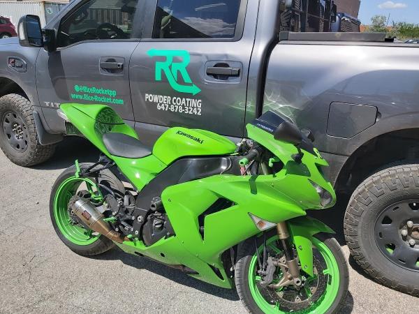 Rice Rocket Powder Coating