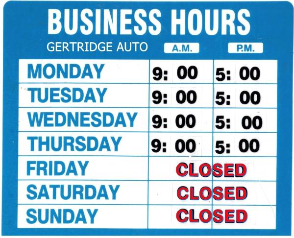 Gertridge Auto Services