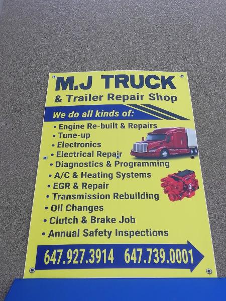 M.J Truck & Trailer Repair