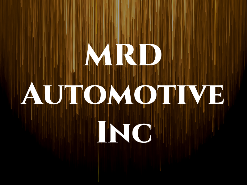 MRD Automotive Inc