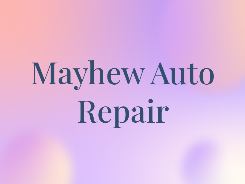 Mayhew Auto Repair