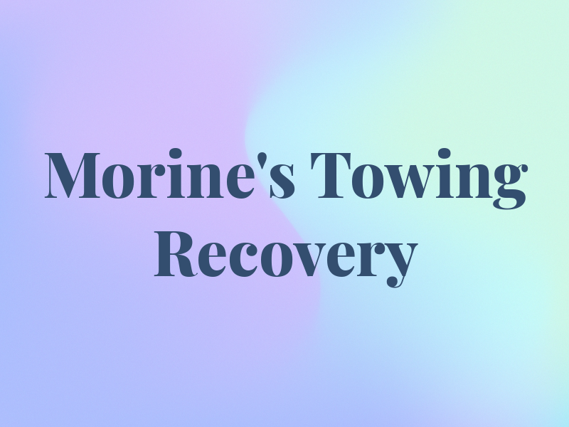 Morine's Towing & Recovery