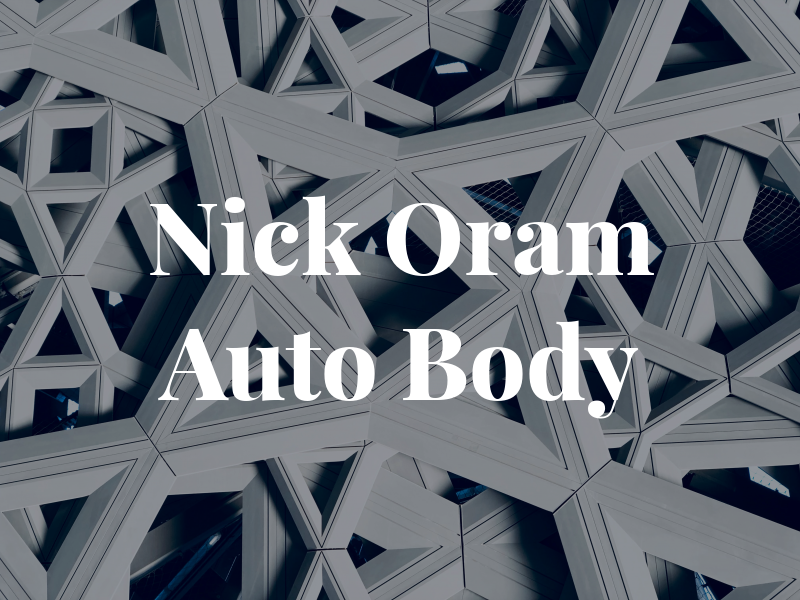Nick Oram Auto Body