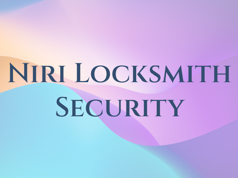 Niri Locksmith & Security Cl