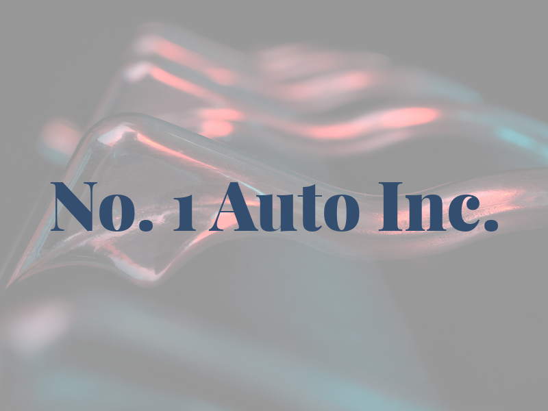 No. 1 Auto Inc.