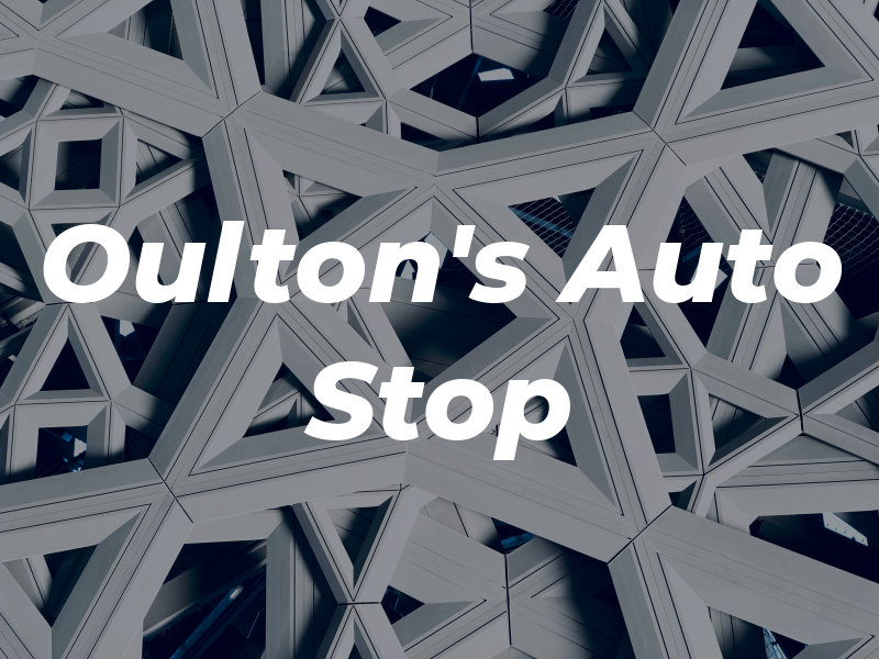 Oulton's Auto Stop