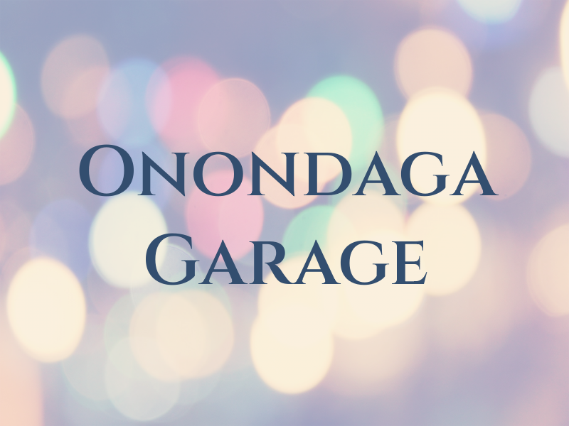 Onondaga Garage