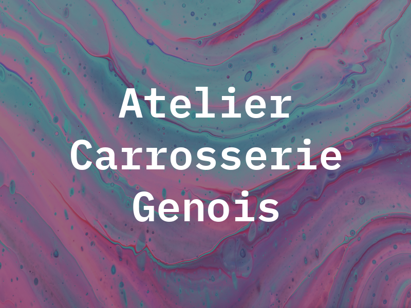 Atelier Carrosserie Genois