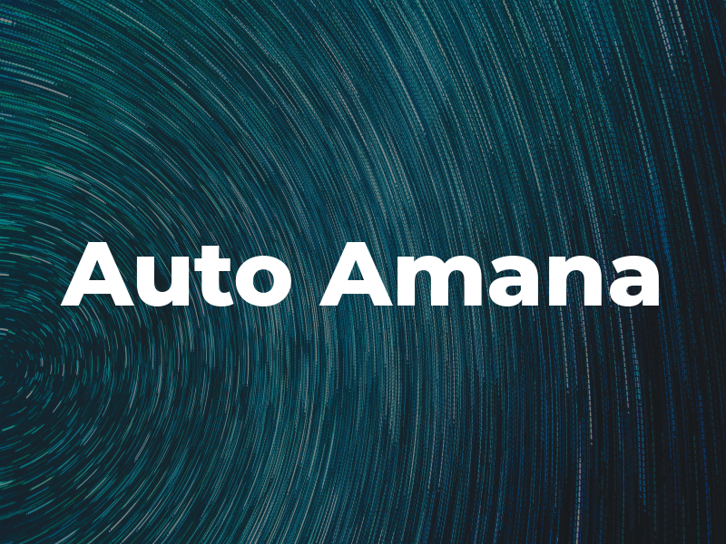 Auto Amana