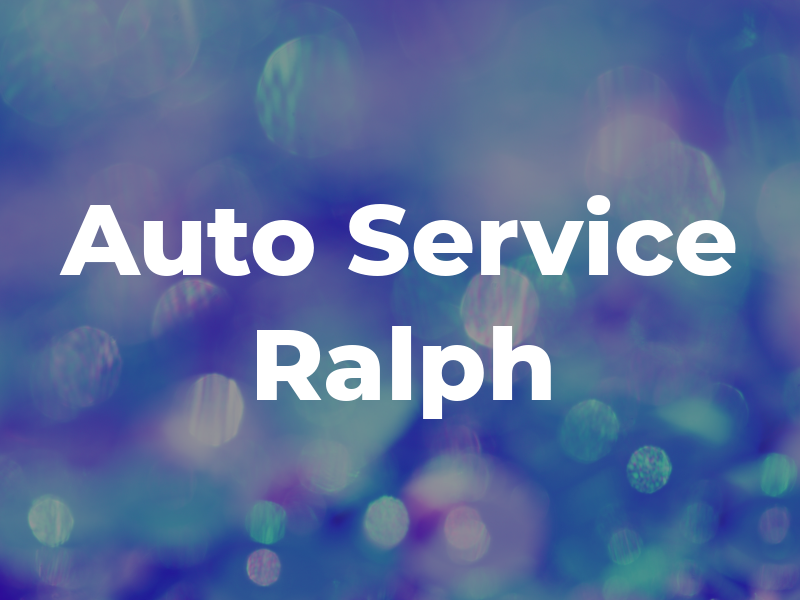 Auto Service Joe & Ralph