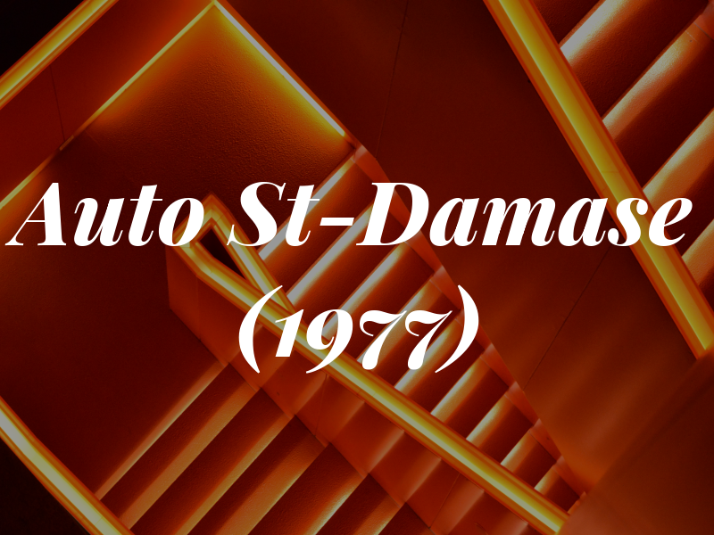 Auto St-Damase (1977)