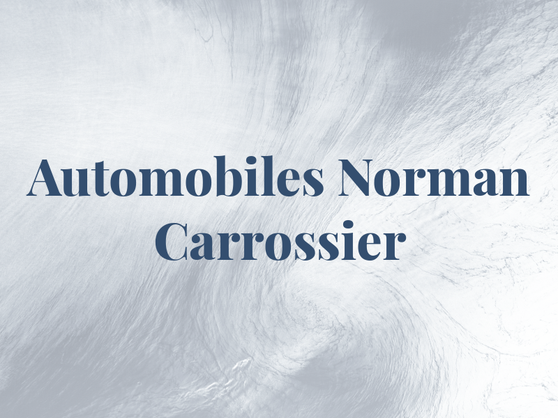 Automobiles Norman Lee Pro Carrossier