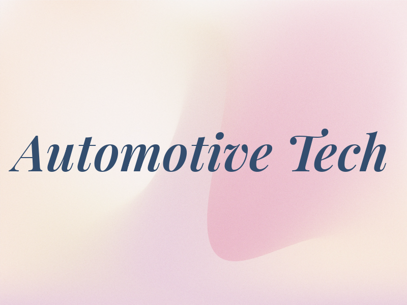 Automotive Tech