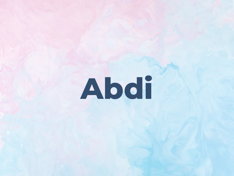 Abdi