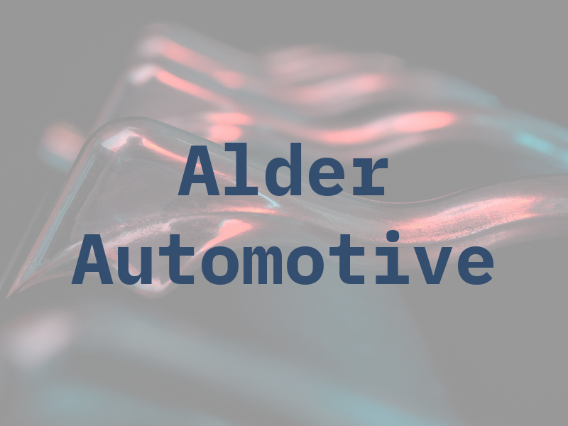 Alder Automotive