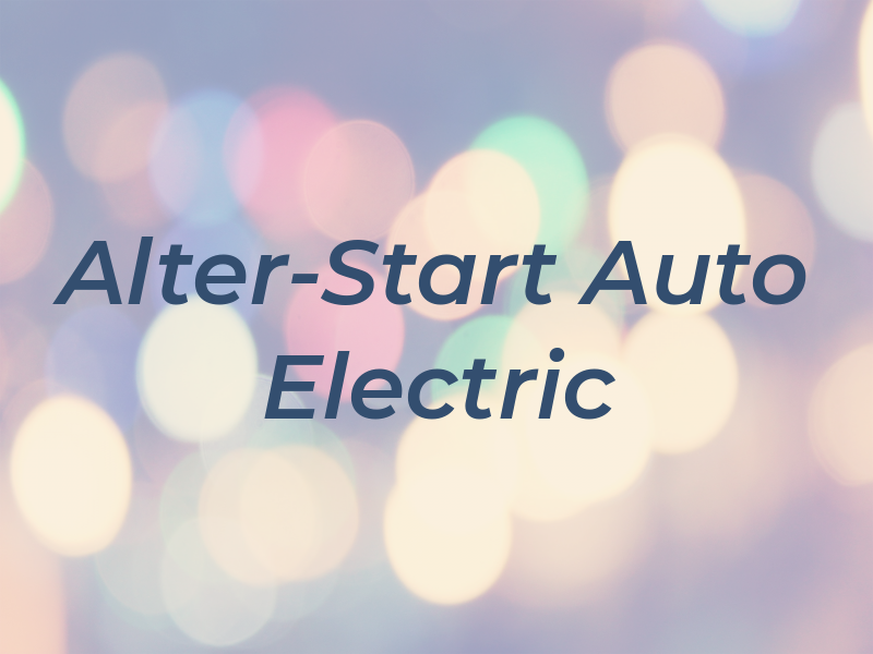 Alter-Start Auto Electric Ltd