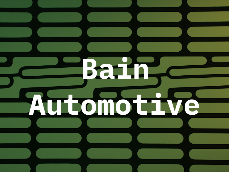 Bain Automotive