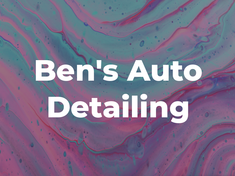 Ben's Auto Detailing