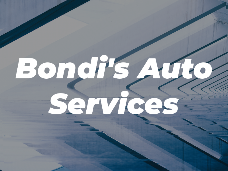 Bondi's Auto Services Ltd