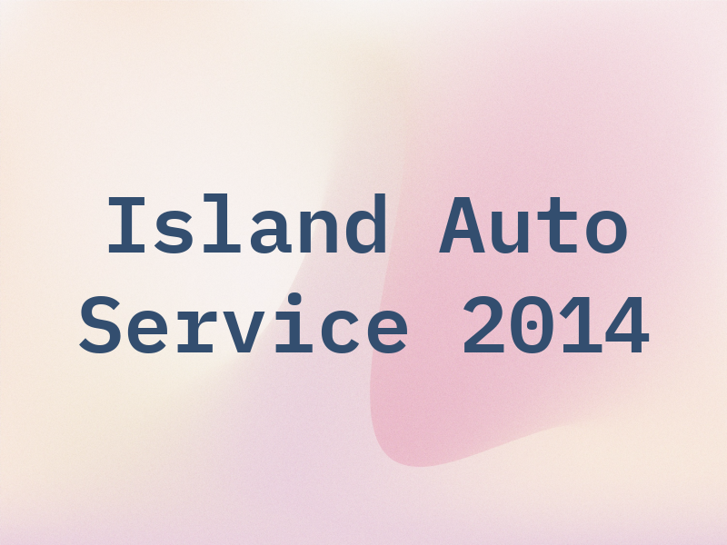 Bow Island Auto Service 2014