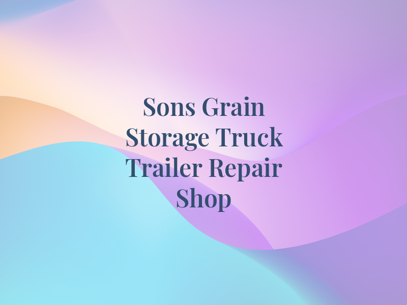 Bp and Sons Grain and Storage Inc Truck and Trailer Repair Shop