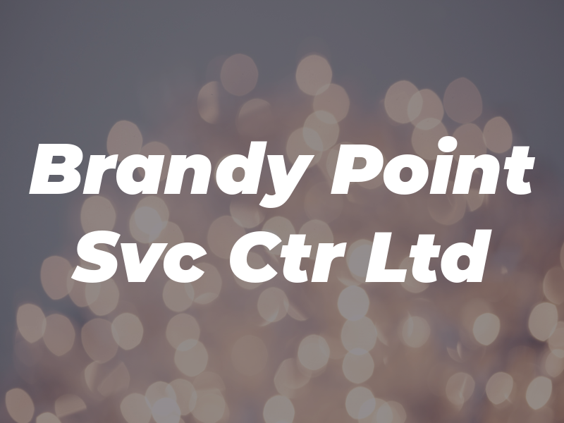 Brandy Point Svc Ctr Ltd