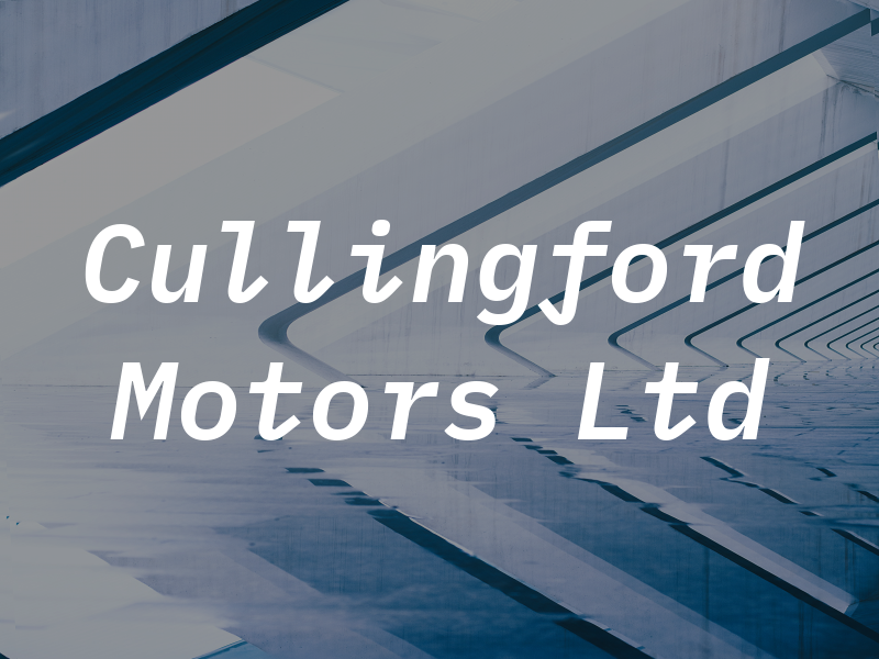 Cullingford Motors Ltd